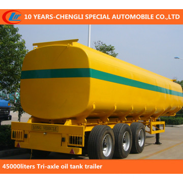 45000liters Tri-Axle Öltank-Anhänger, Kraftstofftank-halb Anhänger